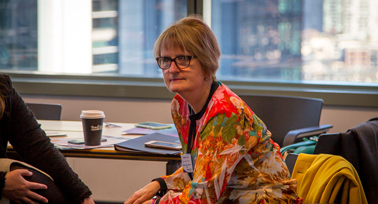 Mental Health Commissioner NSW Catherine Lourey listening